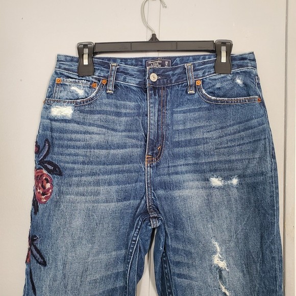 Embroidered Blue Jeans - Picture 2 of 7